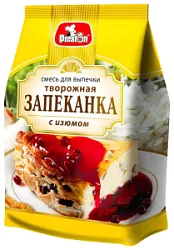 Смесь для выпечки творожной запеканки с изюмом 150гр Preston 