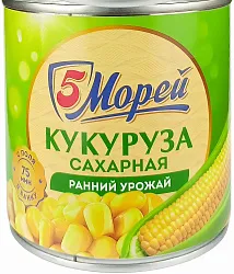 Консервы овощные Кукуруза в/с 400г 5 Морей
