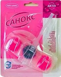 Средство д/сантехники Санокс освежитель-блистер WC-Color фруктовый 40г