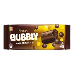 Шоколад BUBBLY темный пористый 90г Todino