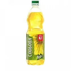Масло подсолнечное р/д Слобода 1л