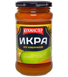 Консервы овощные Икра из кабачков 385г Кухмастер ст/б