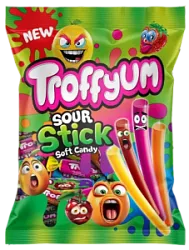 Жевательные палочки Troffyum sour кислый микс150г
