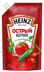 Кетчуп Хайнц Острый 320г сашет