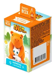 Мармелад с игрушкой в коробочке SWEET BOX КАПИБАРЧИК 10г