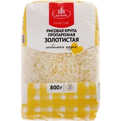 Крупа Рис пропаренный 800г Агро-Альянс