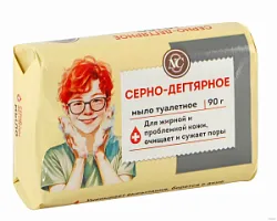 Мыло Серно-дегтярное для проблемной кожи 90г Невская косметика