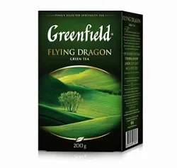 Чай Greenfield Flying Dragon green tea кр.лист.200г 796
