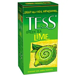 Чай пак.Tess Lime green 1,5г*25п 596