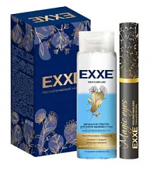 П/н  EXXE Двухфаз. ср-во д/снятия макияжа с глаз + Тушь ОБЪЕМ черная