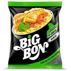 Лапша Курица+соус Сальса BIGBON 75г пак