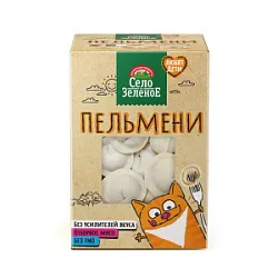 Пельмени Сочные со сливочным маслом зам. 400г Село Зеленое 325