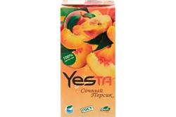 Сок Персиковый восстановленный Yesta 1л