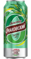 Лимонад Очаковский Тархун мята безалк. с/г 0,45л а/б