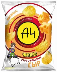 Чипсы со вкусом сыра 50г Влад А4