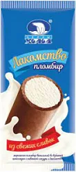 Мороженое ЛАКОМСТВО пломбир  шоколадно-сливочной глазури 90г Челны Холод БЗМЖ 802