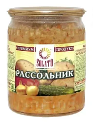 Консервы овощные Рассольник 480г Solato
