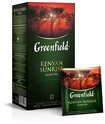 Чай пак.Greenfield Kenyan Sunrise Black 25п 489
