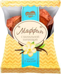 Маффин с ванильной начинкой ФАС.. 90г ХлебПром