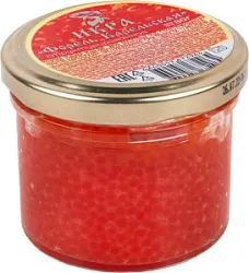Икра лососевая структурированная "Форель Карельская" 80 г ст/б Лунское море