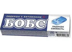Леденцы с витамином С "БОБС" ледяная свежесть 35г