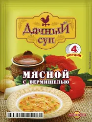 Суп дачный Мясной с вермишелью 60г Руский продукт 10%