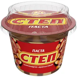 Паста Степ золотой Шоколадно-арахисовая 220г