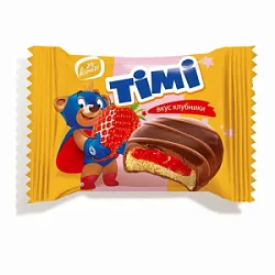Печенье Тими тарталетки вкус клубники вес. Конти