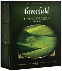 Чай пак.Greenfield в т/с Флаинг Драгон зеленый чай 2*100 585