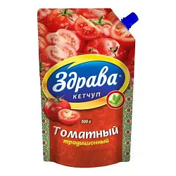 Кетчуп Томатный 230г Здрава