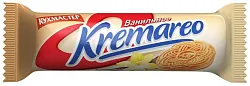 Печенье Кухмастер KREMAREO сахарное с ванильной начинкой 100г