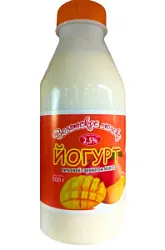 Йогурт питьев, с аром.МАНГО .2,5%  500г  БЗМЖ Волжское молоко