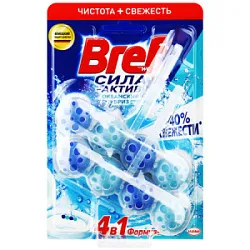 Средство д/унитаза Bref Сила-актив океанский бриз 51г