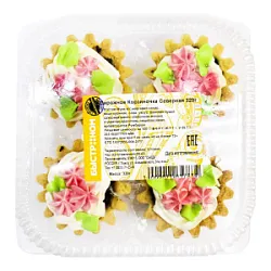 Пирожное "Корзиночка" 320гр, уп 4шт