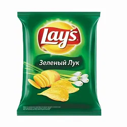 Чипсы Лейз зеленый лук 70г