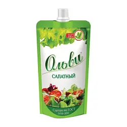 Соус майонезный Ольви Салатный 196г Здрава