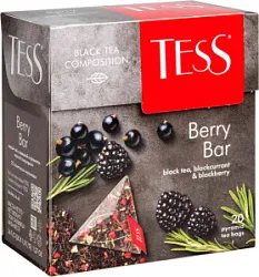 Чай пак.Tess Berry Bar 1,8*20шт  785