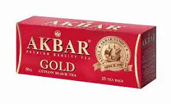 Чай Акбар Золотой 25 пак