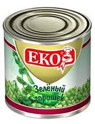 Консервы овощные Горошек ЕКО 400г