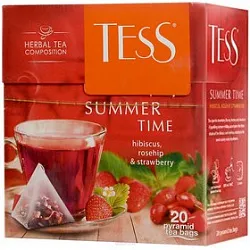 Чай пак.Tess Summer Time herbal  2г*20п пир. 789