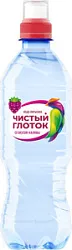 Напиток безалк. негаз ТМ Чистый Глоток со вкусом малина Спортлок 0,5л ПЭТ