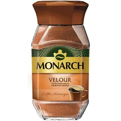 Кофе Монарх Velour 95г ст/б