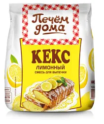 Смесь мучная Кекс Лимонный 300г Русский продукт