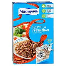 Крупа Гречка ядрица 5*80г Мистраль